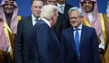 Trump is counting on AI, a big factor in Saudi meetings