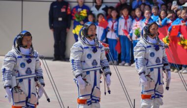 China's stranded astronauts 'in good condition' after space debris delays planned return