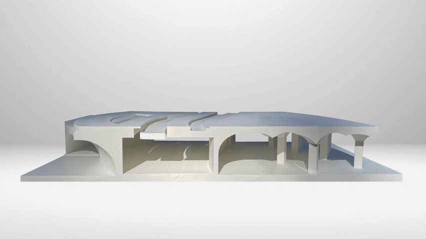 an architectural model