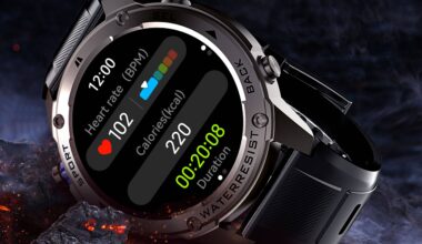Voyager1: Affordable smartwatch with 7-day battery, GPS and AMOLED is waterproof