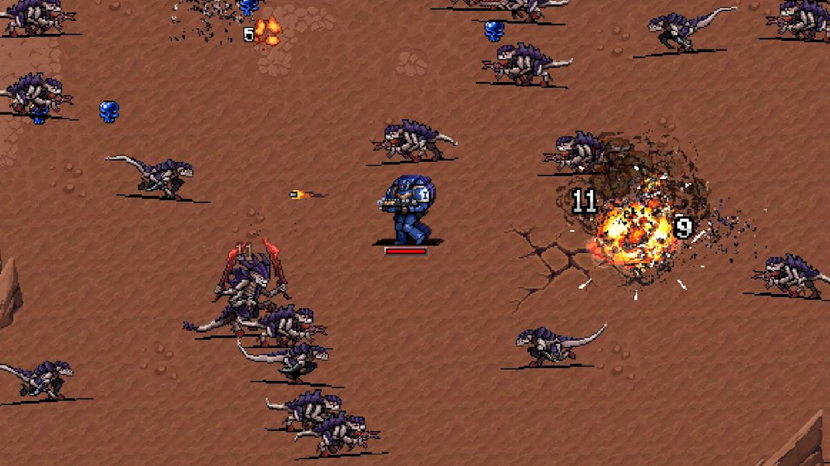 Vampire Survivors and Warhammer join forces in a new roguelite game