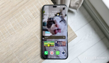 widgets on an android phone home screen