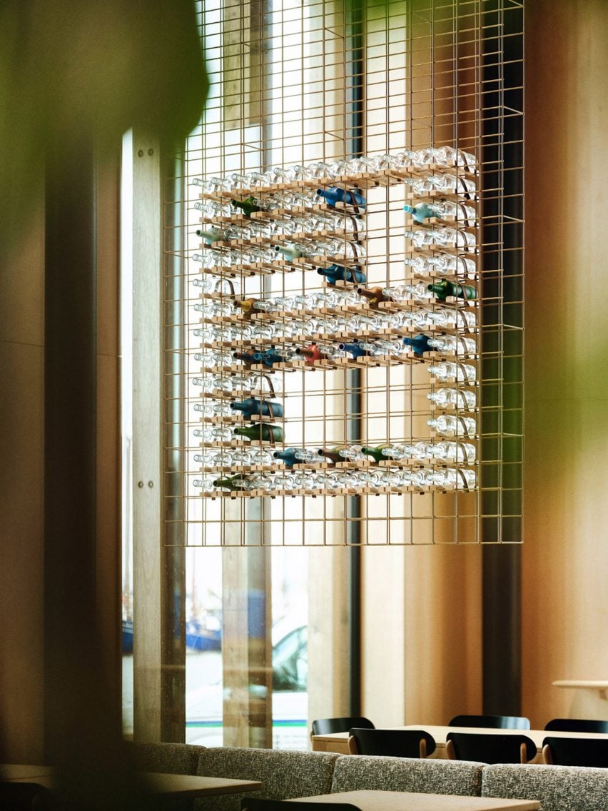 Interior details in the world heritage centre in the Netherlands