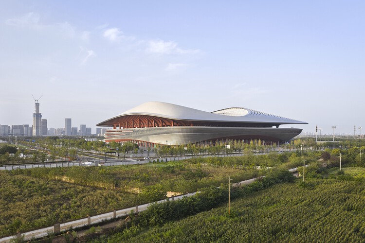 Xi’an International Football Center / Zaha Hadid Architects + iDEA + AISA - Exterior Photography