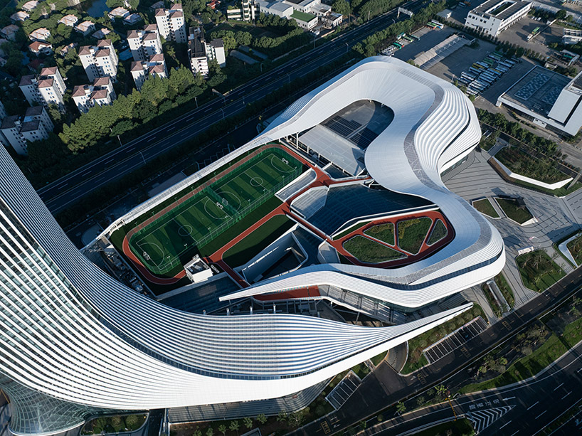 xinchang globular center from event container to urban generator a sports mall 1