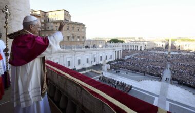 Jubilee year sees death of pope, election of successor