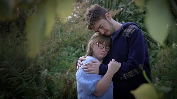 A still from the Storyland drama Grace starring Fiadhnait Canning and Luca Malocco Mulville