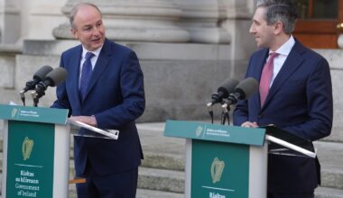 Leinster House visited by Ghost of Christmas Past