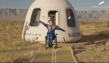 German engineer becomes first wheelchair user in space