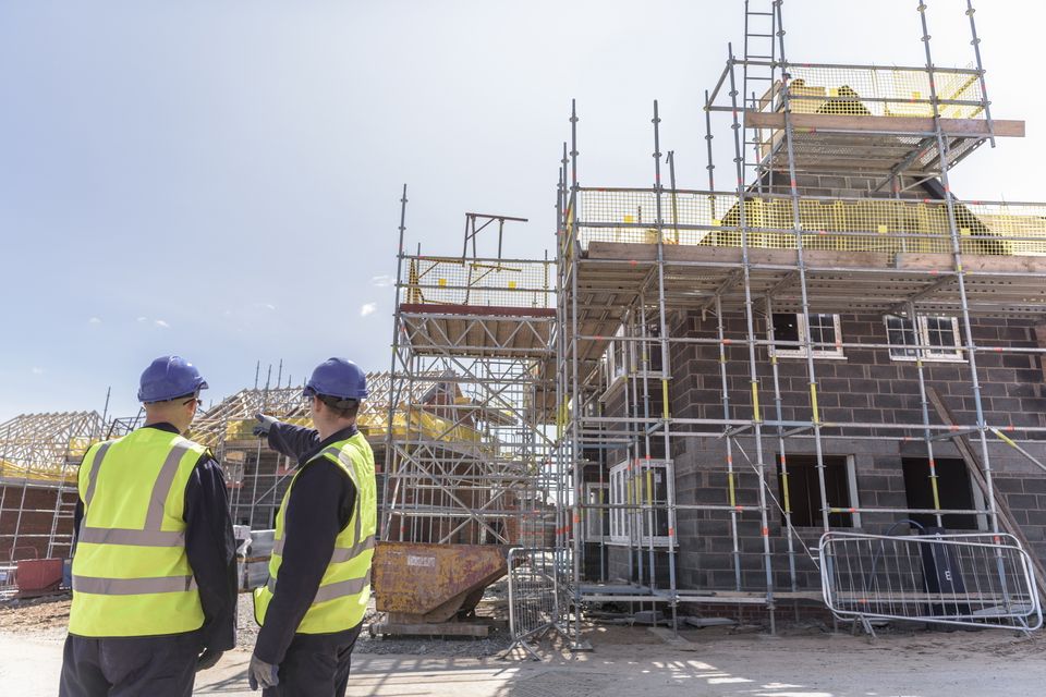 Almost 33,000 new homes were completed in the 12 months ending September. Photo: Getty