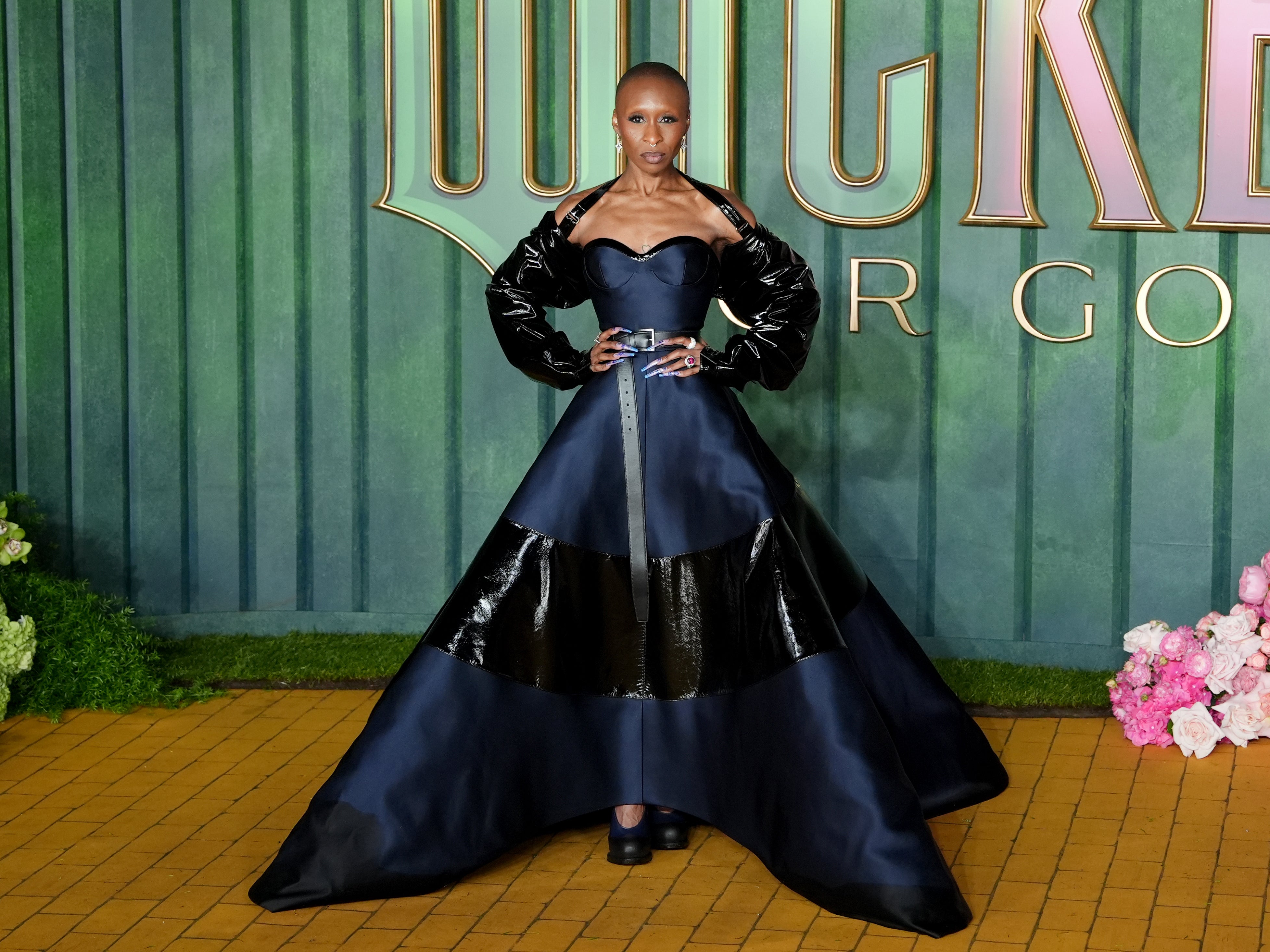 Cynthia Erivo wore custom Prada at the Wicked: For Good premiere