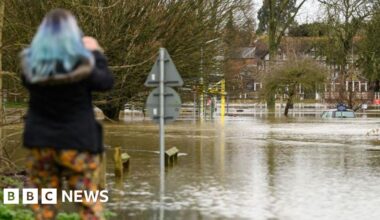Thousands of flood defences below standard as Storm Bram hits