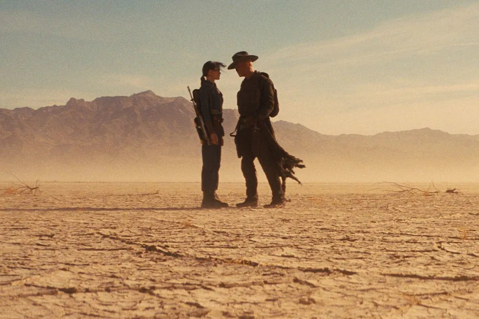 Courtesy of Prime Ella Purnell and Walton Goggins in 'Fallout.'