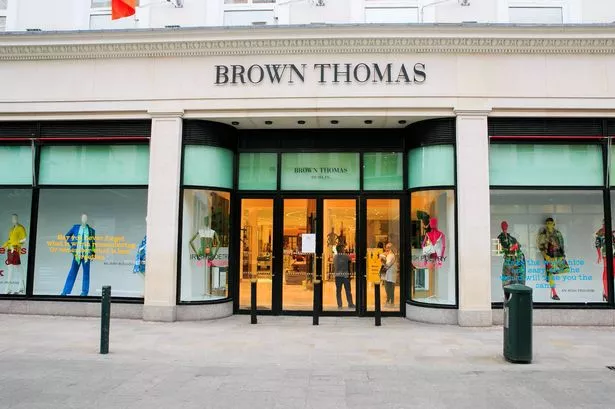 Brown Thomas on Grafton Street in Dublin.