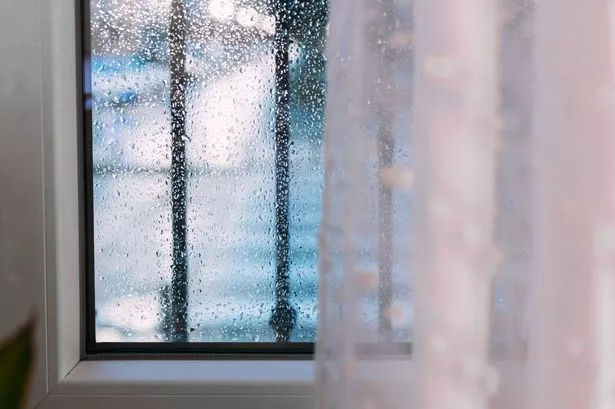 Condensation on a window