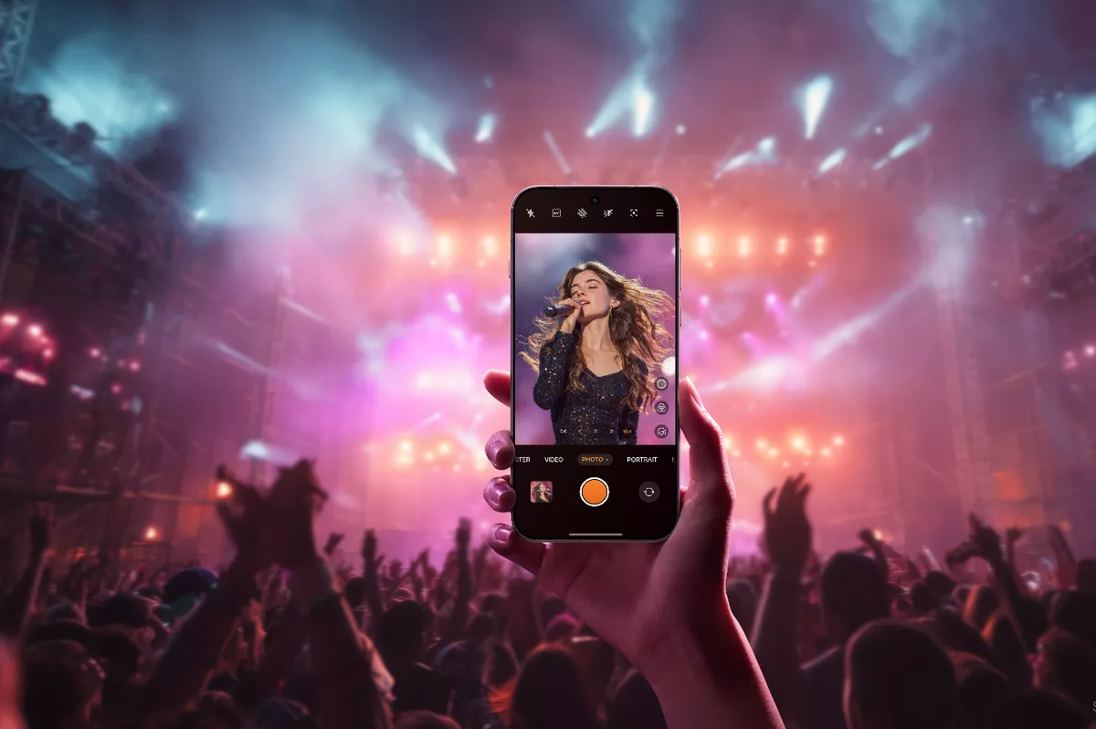The clarity and reach of Oppo Find X9 Pro's 200MP zoom means it's a great camera for concerts