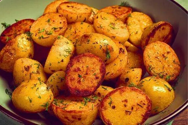 Picture of perfectly roasted potatoes