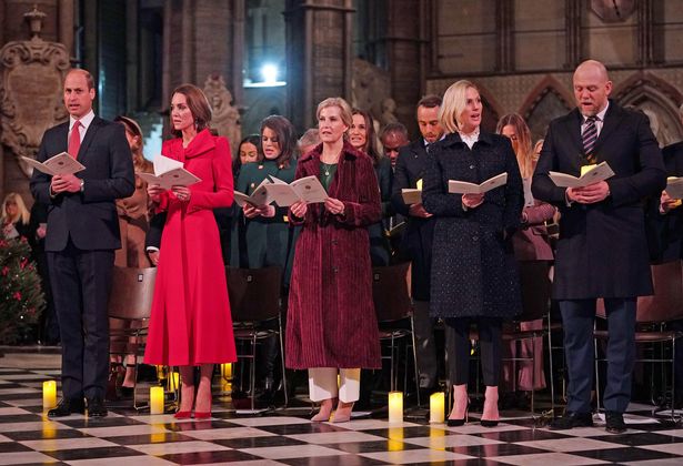 Kate's Carol Service is usually attended by people she and William have met during their year's engagements
