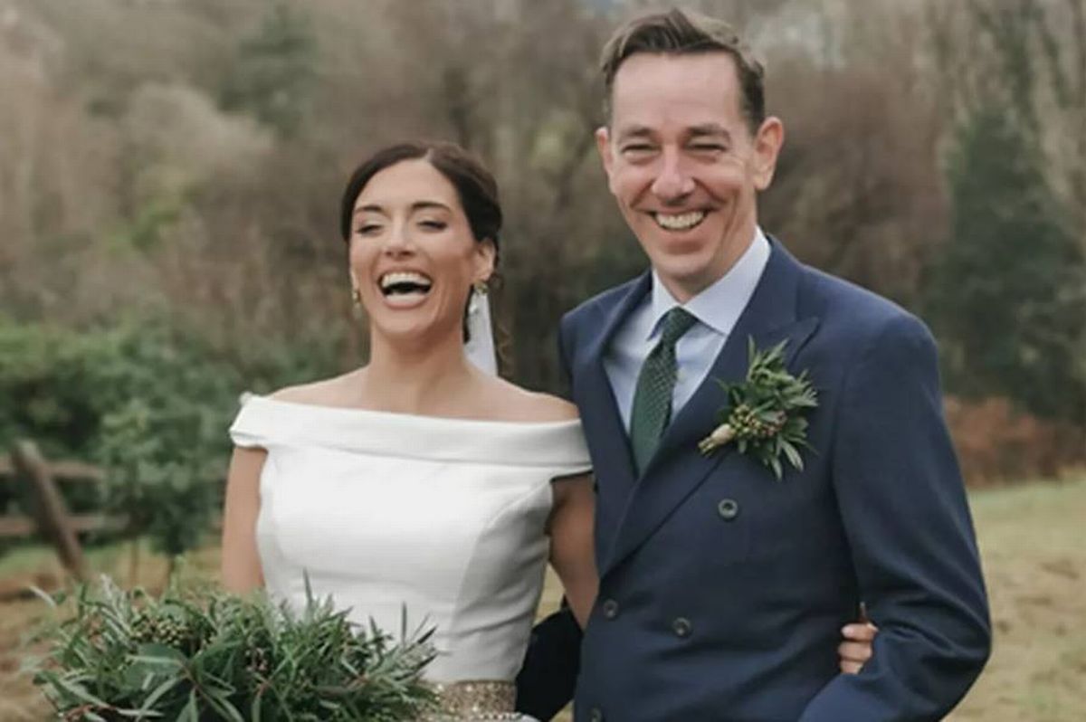 Ryan Tubridy and Dr Clare Kambamettu 