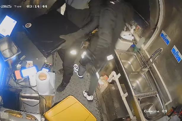 CCTV footage from the break-in at The Rolling Stoves, Clongriffin in the early hours of Tuesday morning