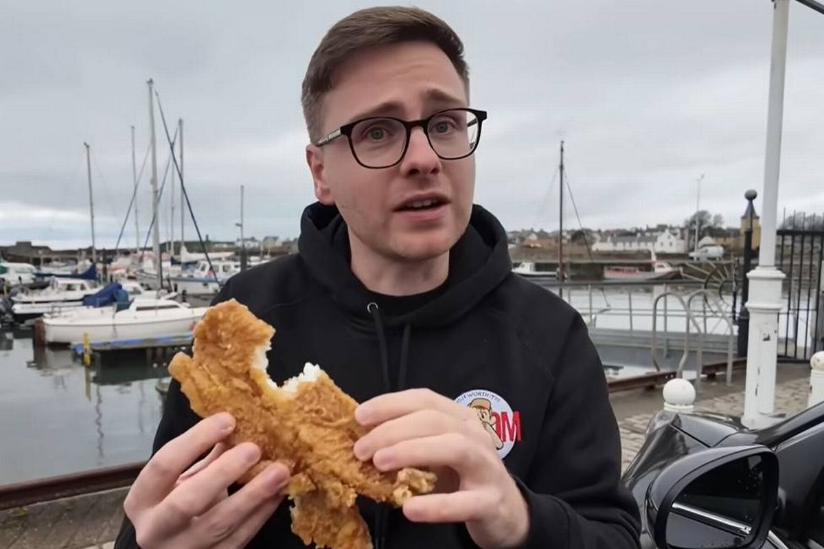 Paul holding his fish 
