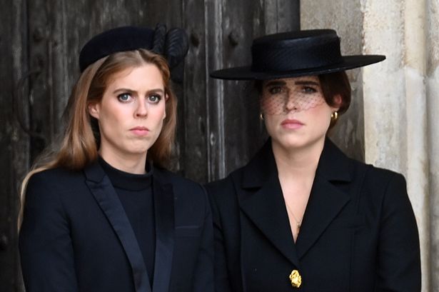 Princesses Beatrice and Eugenie 