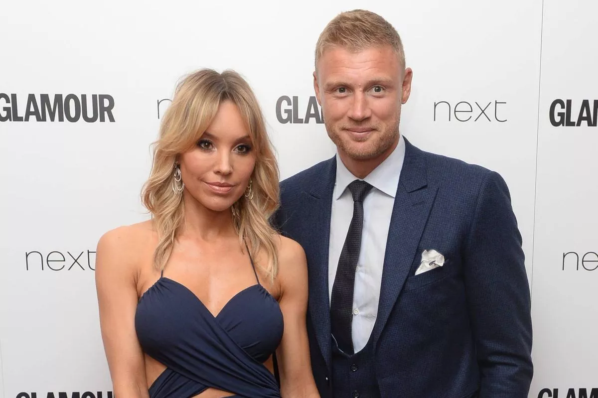 Freddie Flintoff and wife attend the Glamour Women Of The Year Awards