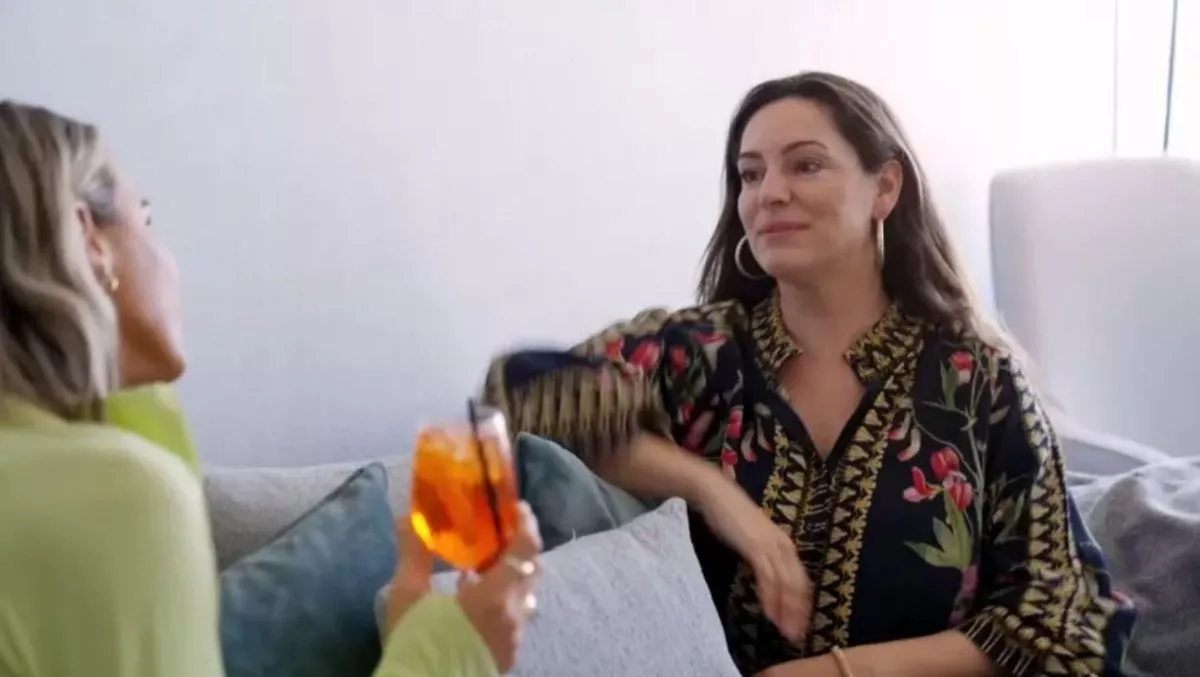 Kelly Brook was confronted on the I'm A Celeb reunion show