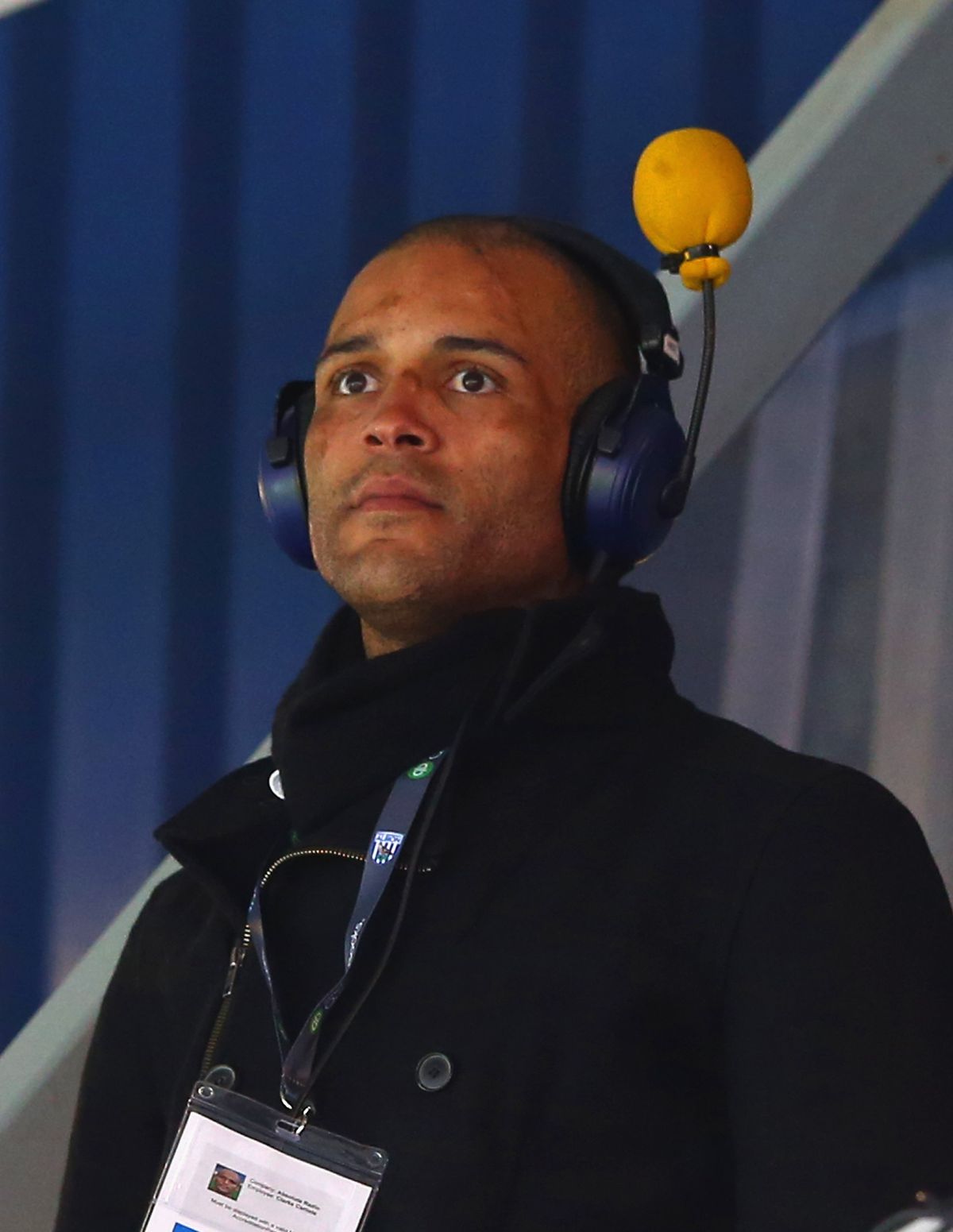 Clarke Carlisle at The Hawthorns on April 4, 2015