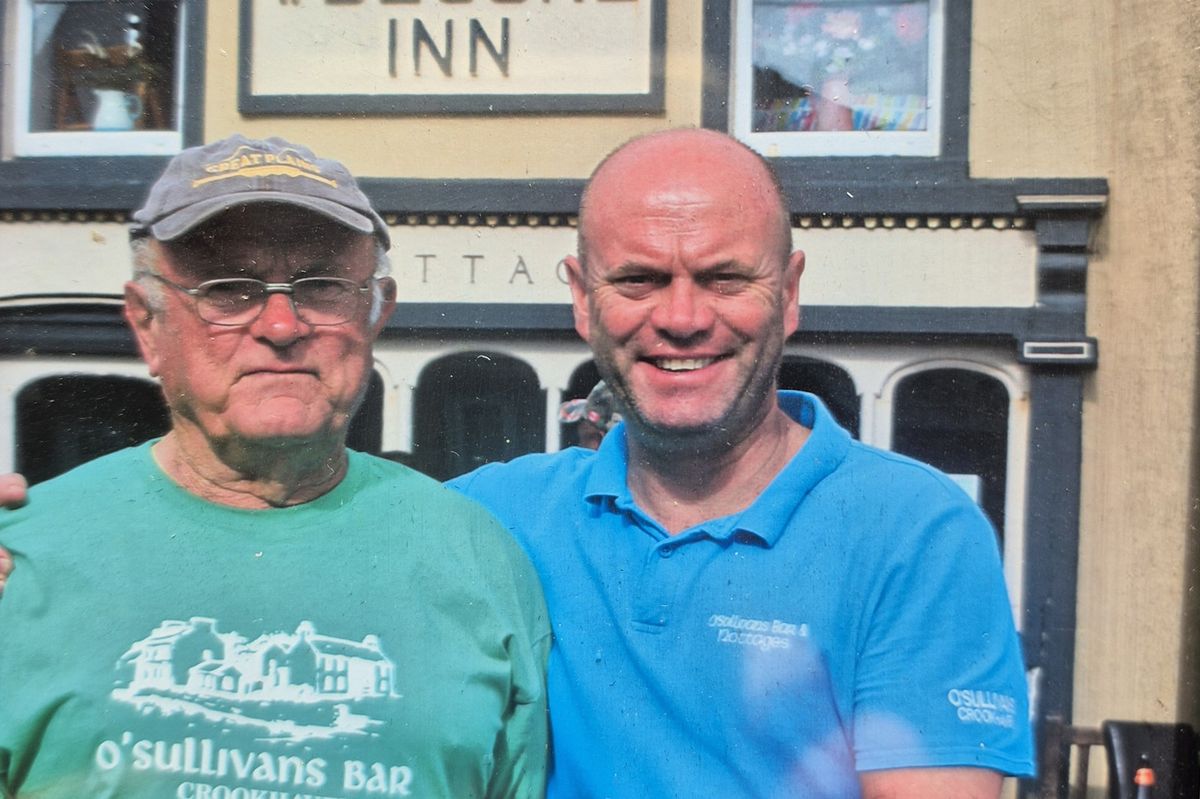 Billy and Der O'Sullivan in Crookhaven