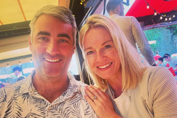 Claire Byrne and her husband Gerry Scollan