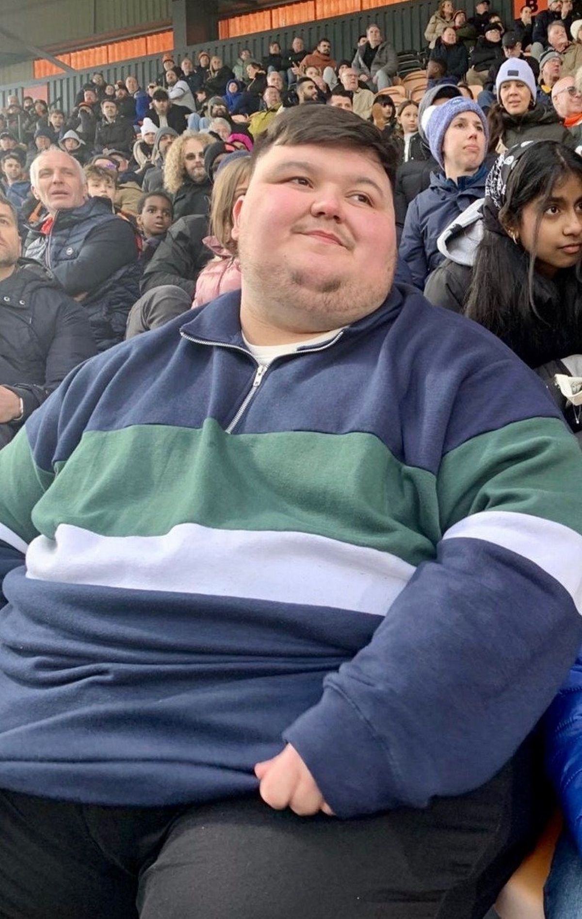 George Ferreira, 26, saw his weight spiral to nearly 40 stone