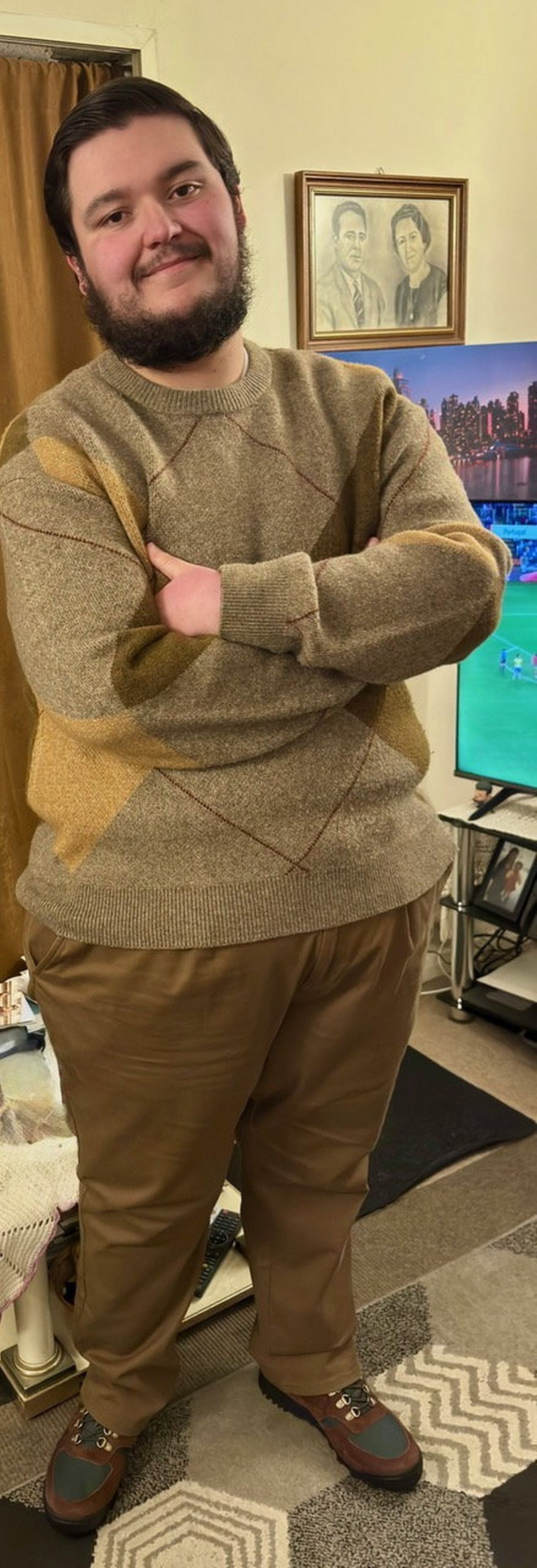 George has lost 18 stone