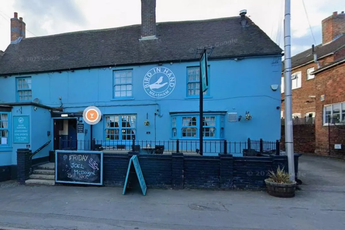The Bird in Hand pub in Measham, Leicestershire