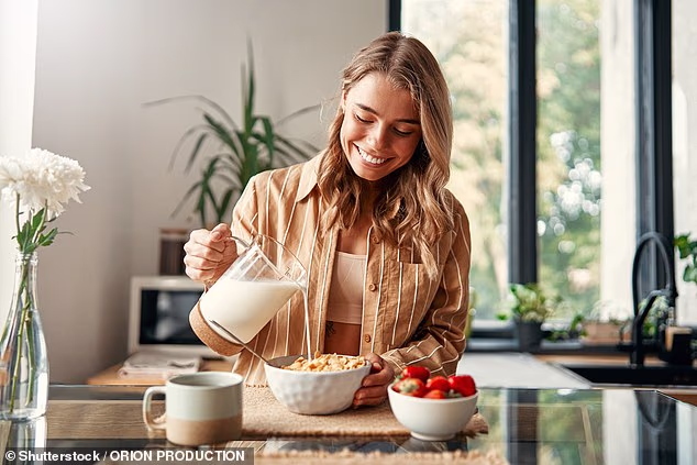 Known as the '50 percent rule,' the practice involves taking a more flexible approach when it comes to diet and exercise - by only doing half the work but keeping consistent (stock image)