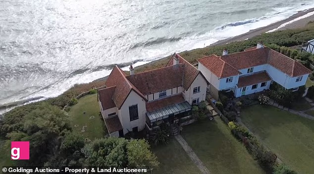 The four-bedroom property had been marketed for £1million last year but failed to sell