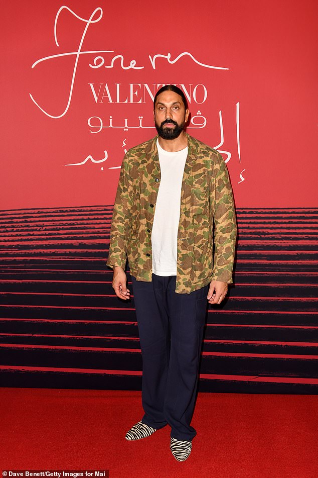 Gorham is best known as the founder and former creative director of the luxury fragrance and lifestyle brand Byredo. He shares two daughters with wife Natasha; Pictured in 2022