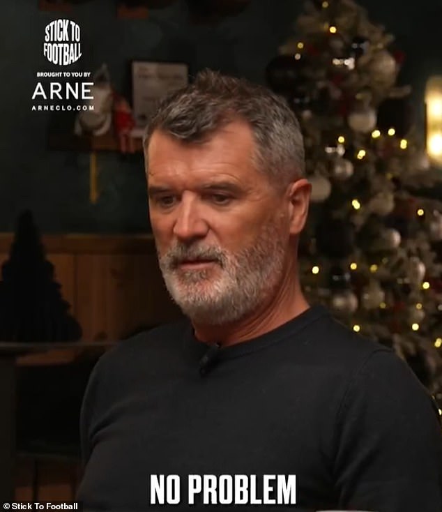 The former Man United skipper left his co-hosts in stitches with his response to Jamie Carragher's proposition