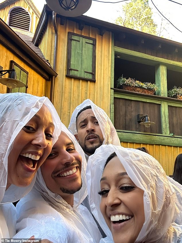 However, the biracial beauties will be spending Christmas apart