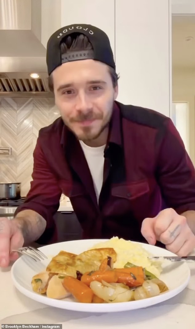 Brooklyn, 26, is also no longer following his mother and father on the picture-based sharing platform