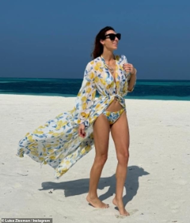 Luisa Zissman showed off her amazing figure in a number of bikinis as she enjoyed a lavish Maldives getaway on Sunday