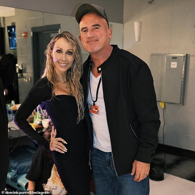 Tish Cyrus is looking ahead to a full and festive Christmas with husband Dominic Purcellfollowing a year marked by very public family drama