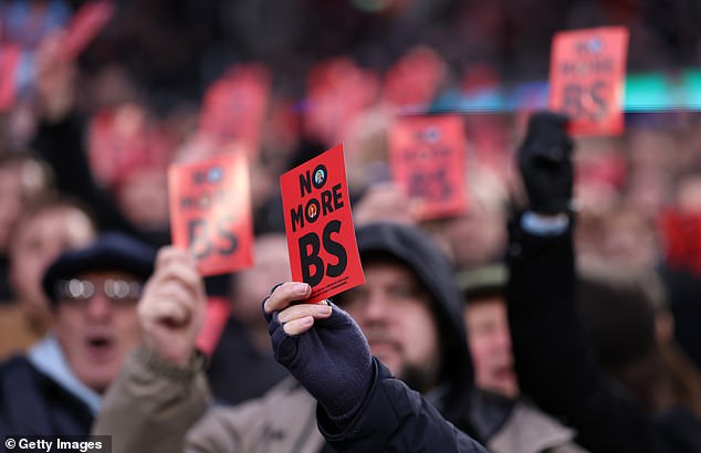 Hammers fans earlier unveiled their latest protest towards Karren Brady and David Sullivan