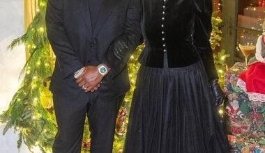 Kris Jennershone brighter than ever this Christmas, looking stunning in a rare snap with longtime boyfriend Corey Gamble