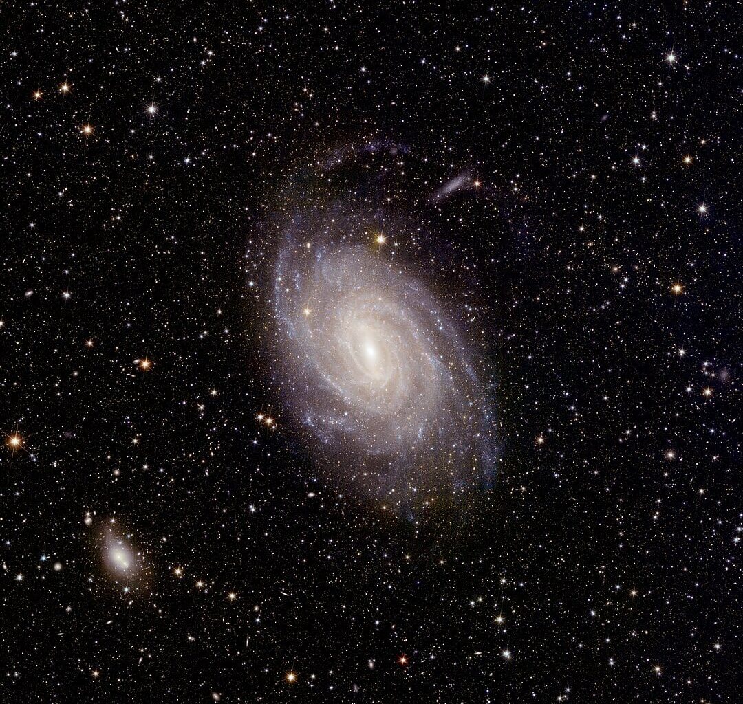 The unprecedented images from the Euclid telescope - like this image of NGC6744 - have helped inform the behaviour of black holes (Credit : ESA/Euclid/Euclid Consortium/NASA)