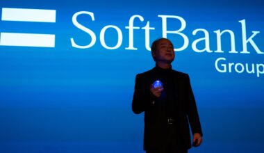 SoftBank leads decline in Japanese tech stocks as worries over AI spending spill over to Asia