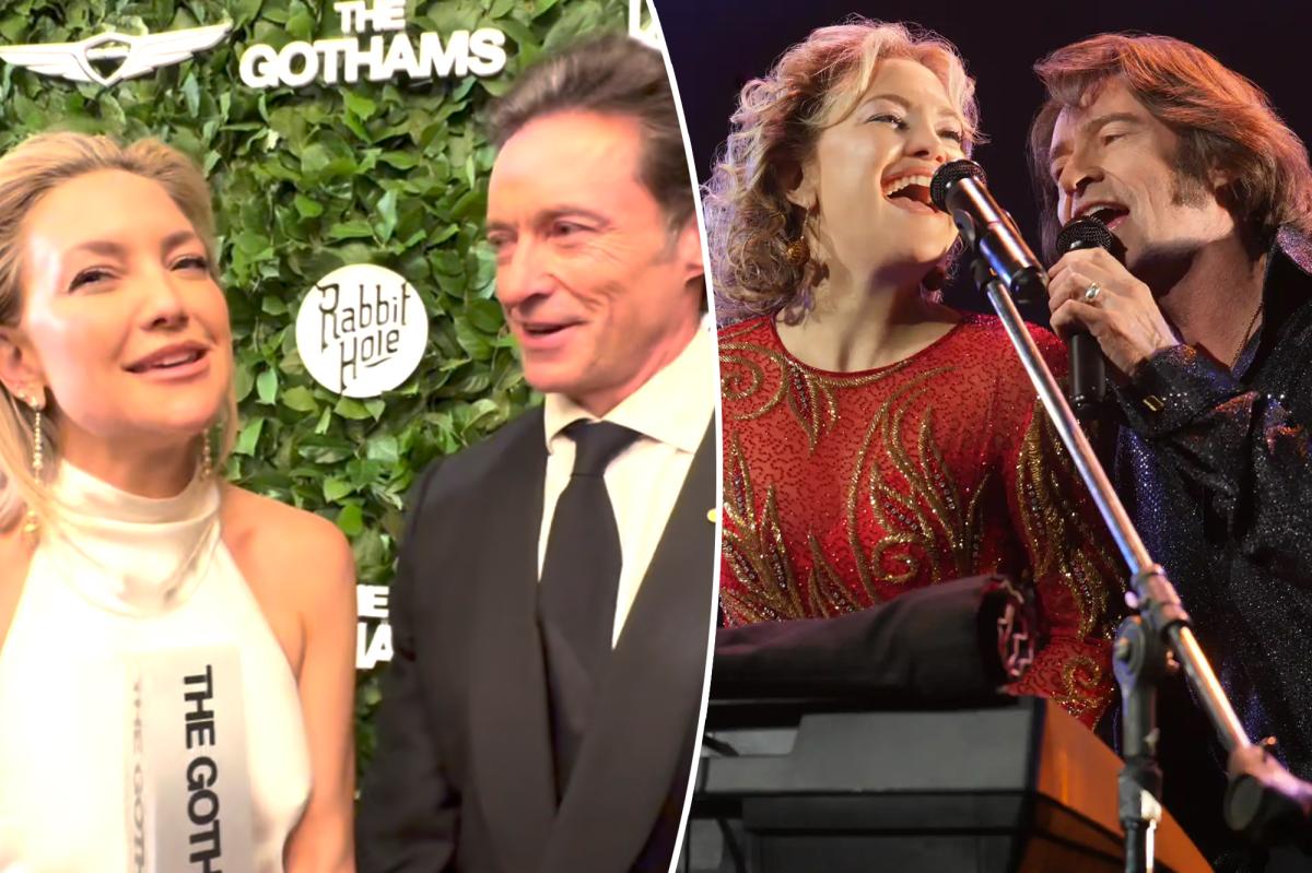 Hugh Jackman, Kate Hudson admit they feel like married couple after filming 'Song Sung Blue'