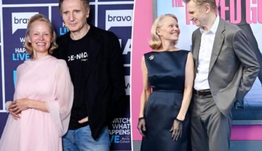 Liam Neeson introduced Pamela Anderson as the 'future Mrs. Neeson’ during rollercoaster romance
