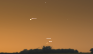 The Sky Today on Thursday, December 18: Mercury on the move