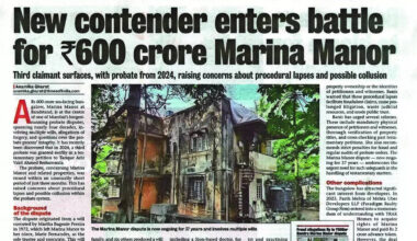 HC cancels probate for `600cr Bandra bungalow